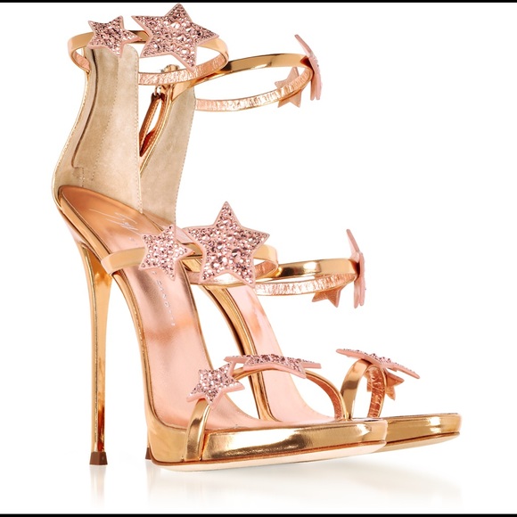 Authentic Giuseppe Zanotti “Harmony Star” Copper - Picture 7 of 8